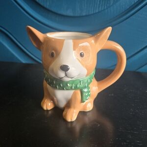 Corgi Pup w Scarf Ceramic Coffee Mug by Target Wondershop